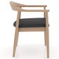 Declan Dining Downtown Arm Chair in Caramel Washed, , large