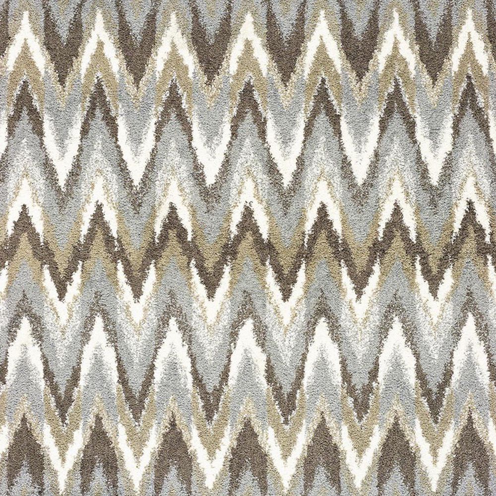 Oriental Weavers Verona 004D6 7&#39;10&quot; x 10&#39;10&quot; Grey and Taupe Area Rug, , large
