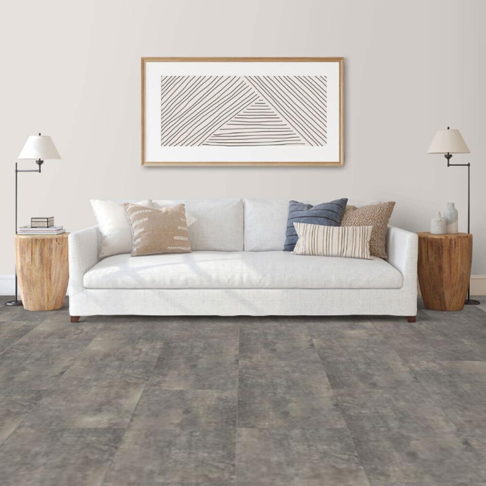 Tru-Cor PBE Tile Graphite Metallic 16&quot; x 32&quot; Luxury Vinyl Tile, , large