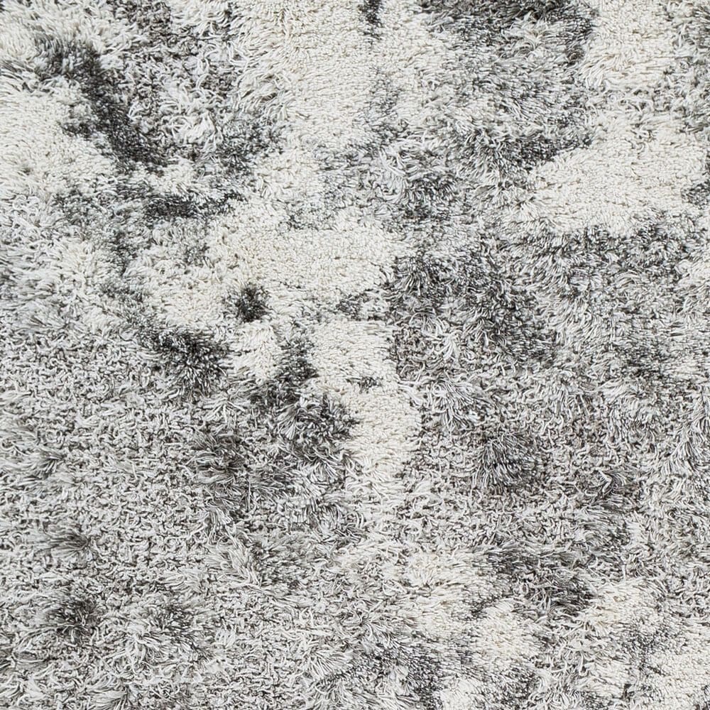 Surya Alta Shag 7&#39;10&quot; x 10&#39; Off-White, Light Gray, Medium Gray and Gray Area Rug, , large