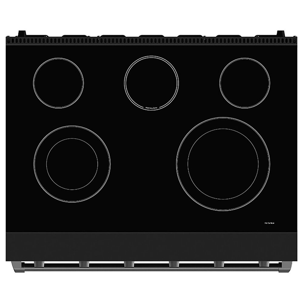 Thor Kitchen Gordon Ramsay Series 36" Professional Electric Range in Black, , large
