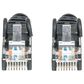 Intellinet 7" Network Cable, Cat6, UTP in Black, , large