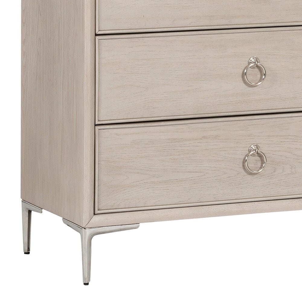 Furniture of America Bashford 5-Drawer Chest in Natural Oak, , large
