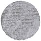 Feizy Indochine 10" Round Platinum Area Rug, , large