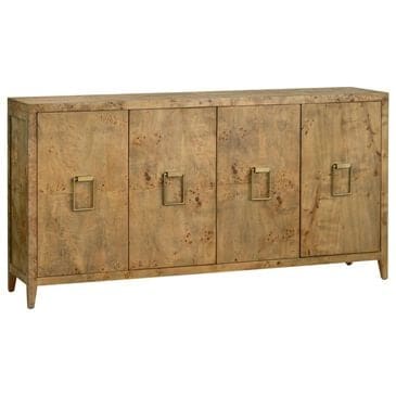 Crestview Collection Richmond Mappa Burl 4-Door Media Sideboard in Brown, , large
