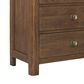 Hooker Furniture Driftwood 3-Drawer Nightstand in Worn Saddle, , large