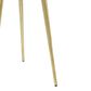 Maple and Jade End Table with Marble Top in Gold, , large