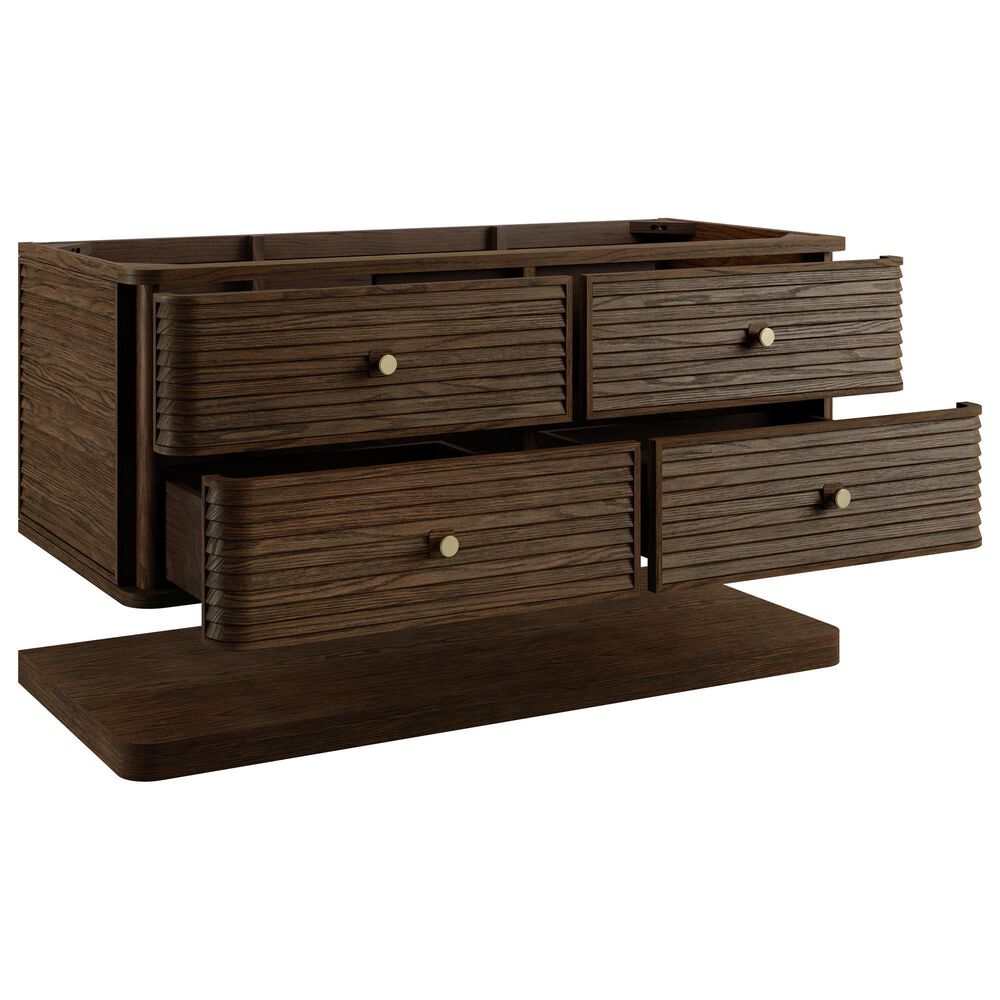 James Martin Allamari 48" Single Bathroom Vanity in Sable with 3 cm Phantome Eclos Top and Rectangular Sink, , large