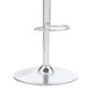 Linon Home Decor Bohen Swivel Bar Stool in Polished Chrome, , large