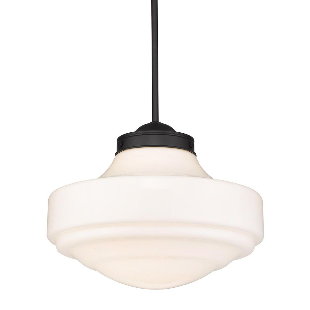Golden Lighting Ingalls Large Pendant in Matte Black, , large