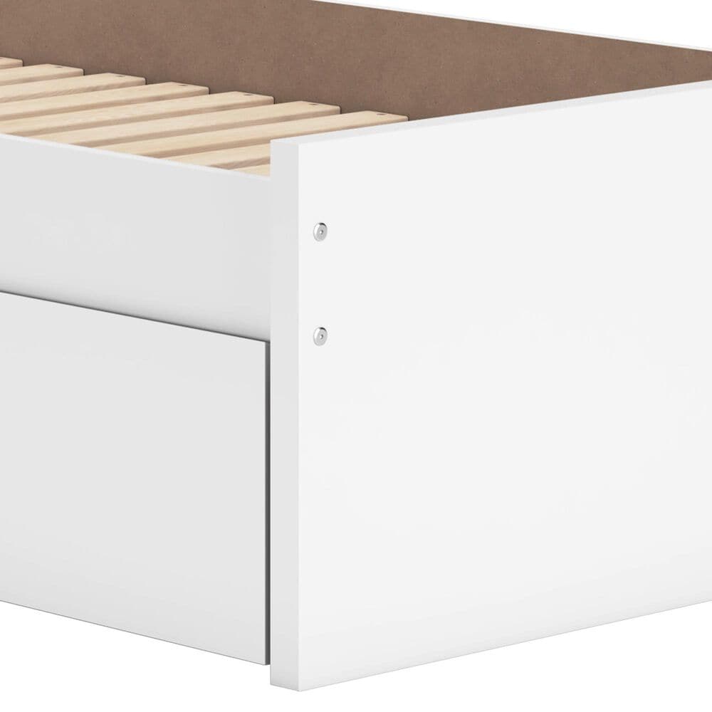 Ashley Onita Twin Storage Bed in White, , large