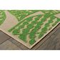 Oriental Weavers Cayman 566F 9"10" x 12"10" Sand and Green Area Rug, , large