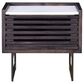 Moe"s Home Collection Paloma 1 Drawer Nightstand in Grey, , large