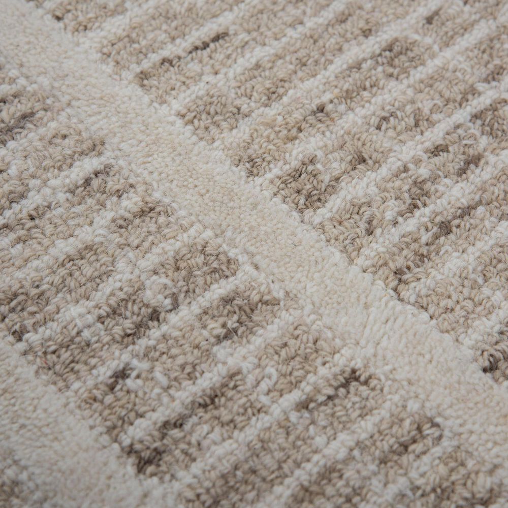 RIZZY Willow Beige, Ivory and Brown 2'6" x 8' Runner, , large