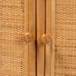 Baxton Studio Noreen 2-Door Cabinet with Hutch in Light Honey, , large