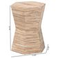 Baxton Studio Idana End Table in Natural, , large