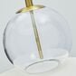 Ashley Samder Table Lamp in Clear and Brass, , large