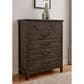 Viceray Collections Passageways 5 Drawer Chest in Charleston Brown, , large