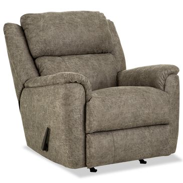 HomeStretch Milan Manual Rocking Recliner in Tan, , large