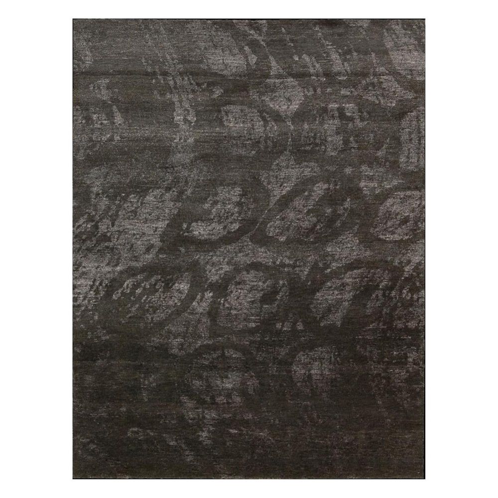 Nourison Silk Shadows SHA04 8'6" x 11'6" Coal Area Rug, , large