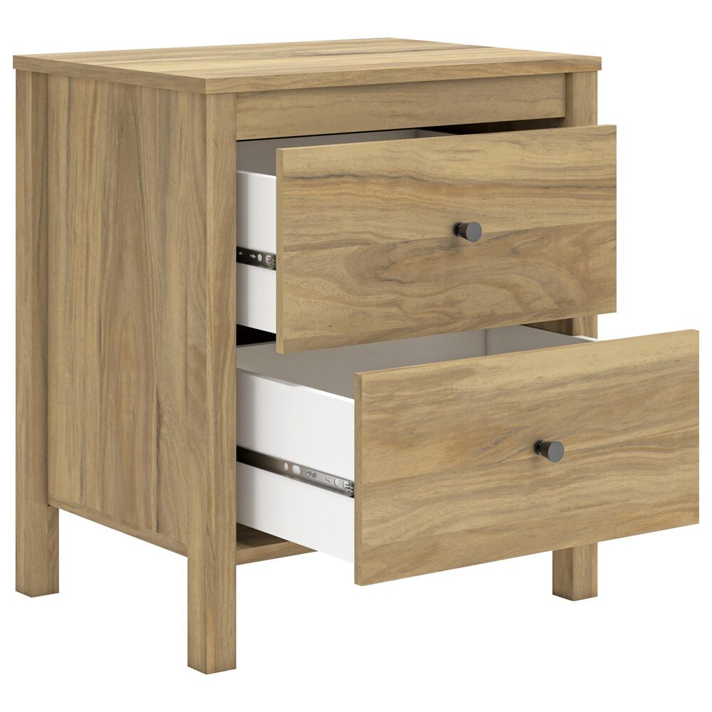 Ashley Bermacy 2-Drawer Nightstand in Light Brown, , large