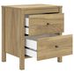 Ashley Bermacy 2-Drawer Nightstand in Light Brown, , large