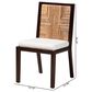 Baxton Studio Joana Side Chair in Dark Brown, , large