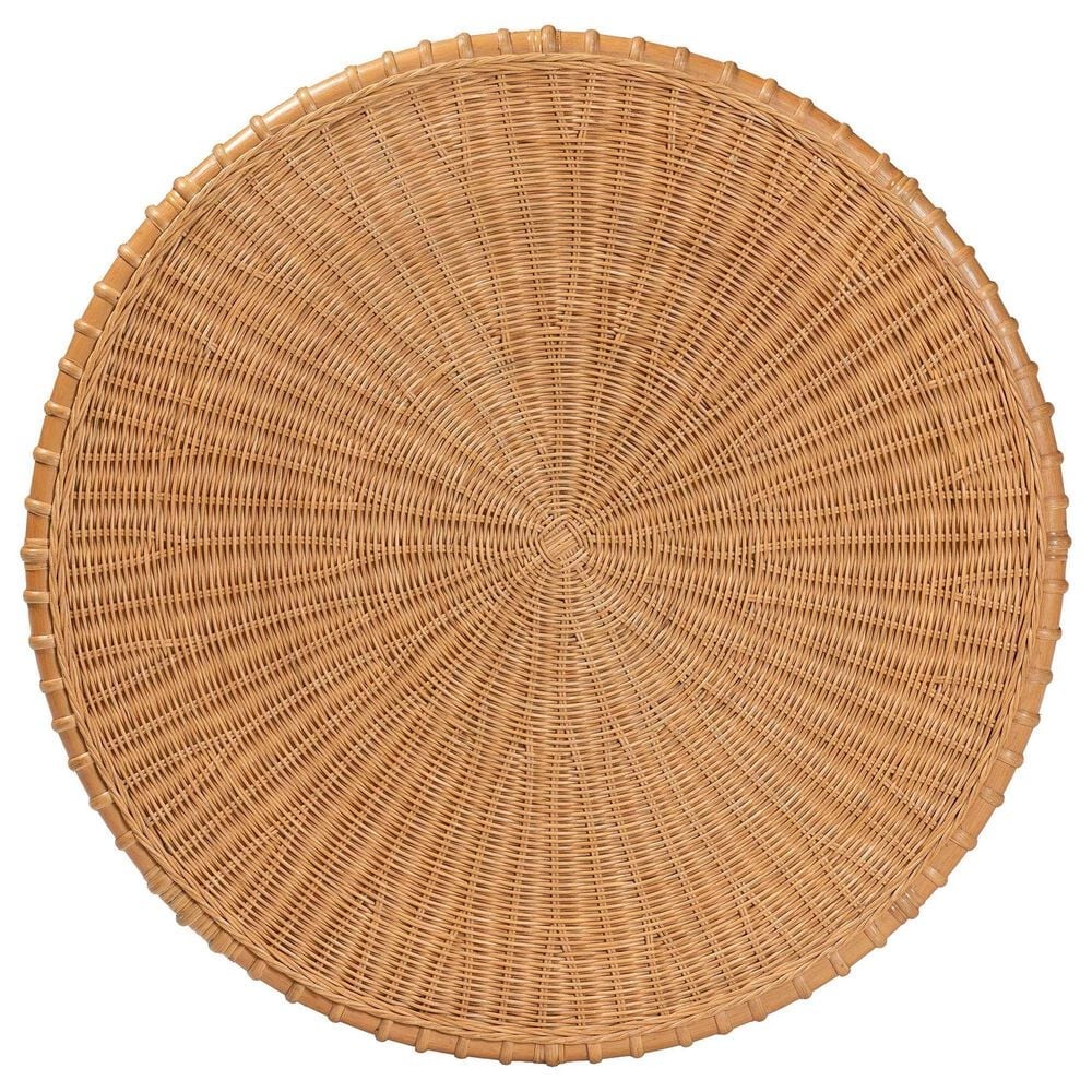Baxton Studio Abel Coffee Table in Light Honey, , large