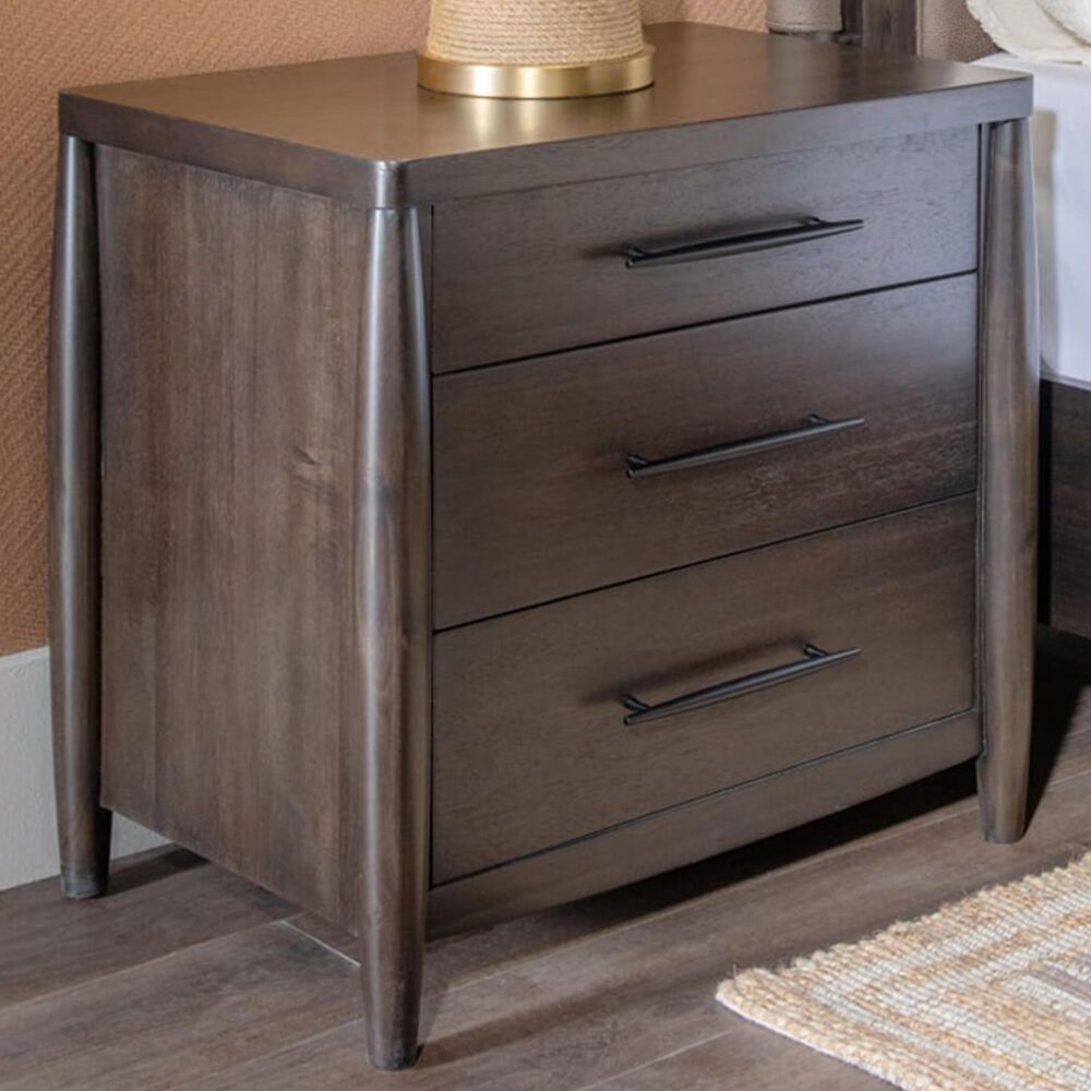 Urban Home Koko 3-Drawer Nightstand in Minx, , large