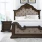 Ashley Maylee King Upholstered Bed  in Dark Brown, , large