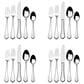 Lifetime Brands Bellamy 20-Piece Flatware Set in Stainless Steel, Service for 4, , large