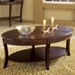 Crystal City Troy Cocktail Table in Brown Cherry, , large