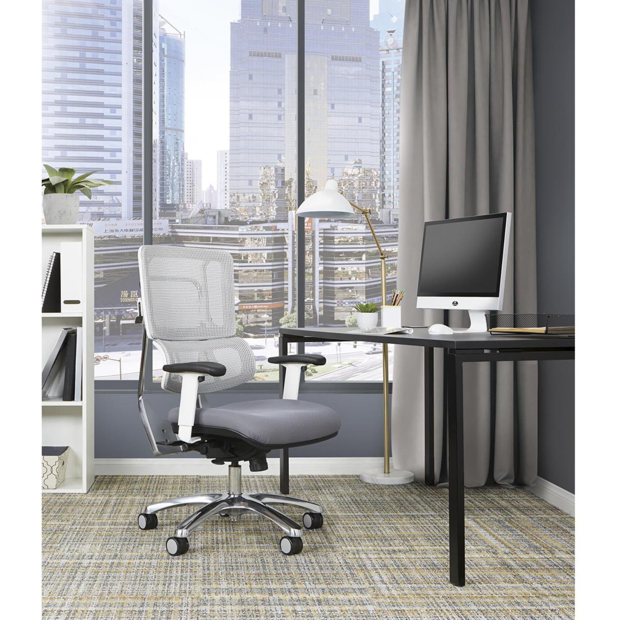 OSP Home Pro X996 Chair in Steel NFM