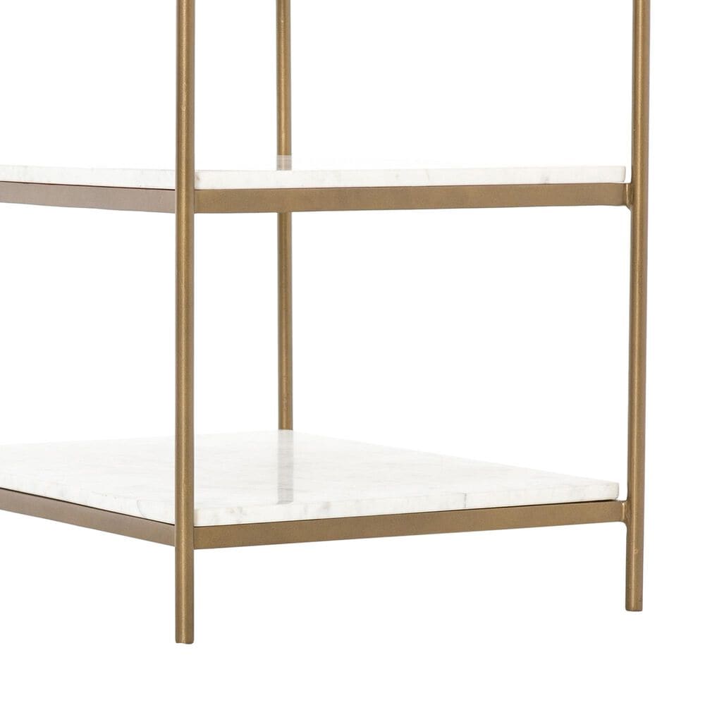 Four Hands Felix Nightstand Frame in Antique Brass, , large