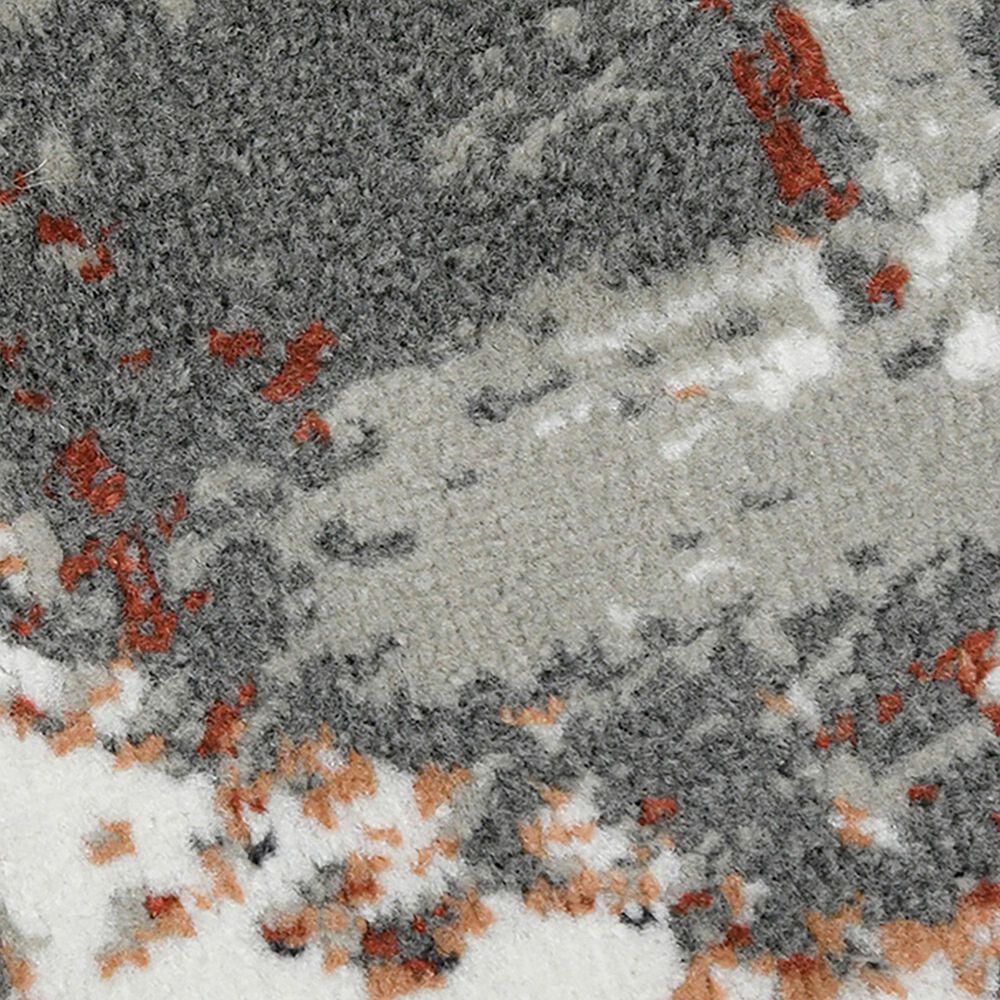 Amer Rugs Alpine 7&#39;10&quot; Round Rust Area Rug, , large