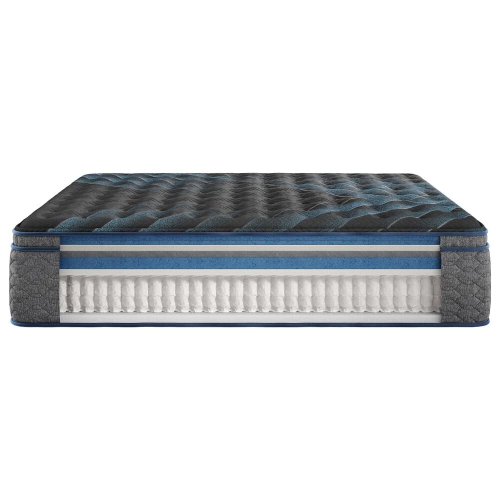 Simmons World Class Level Four Firm Pillow Top California King Mattress with High Profile Box Spring, , large