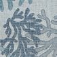 Nourison Garden Oasis Nautical Blue 9" x 12" Indoor/Outdoor Area Rug, , large
