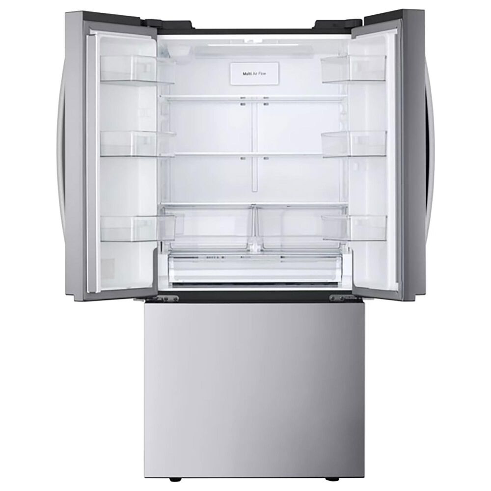 LG 21 cu.ft. 3 Door French Door, 33 wide Counter Depth, Non-Dispense, Dual Handle, Printproof Stainless Steel, , large