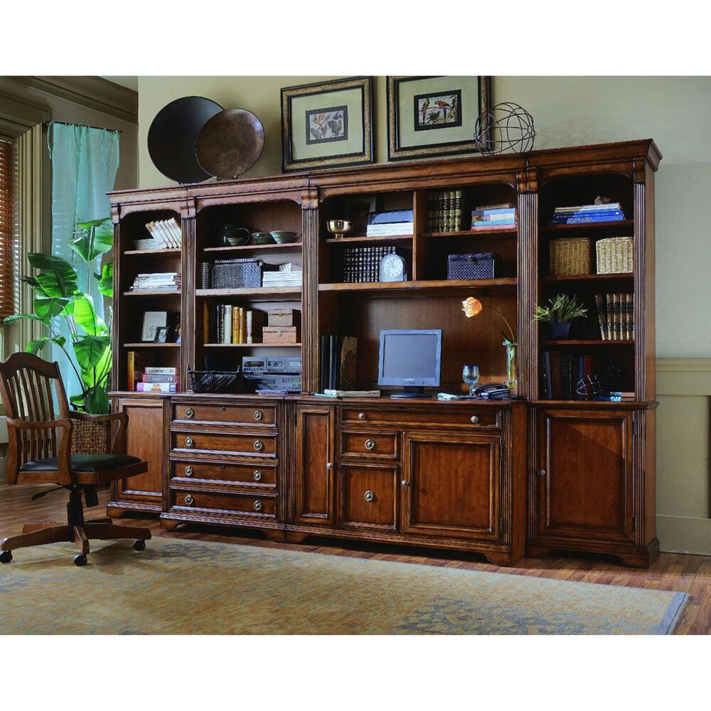 Hooker Furniture Brookhaven Lateral File in Medium Wood, , large