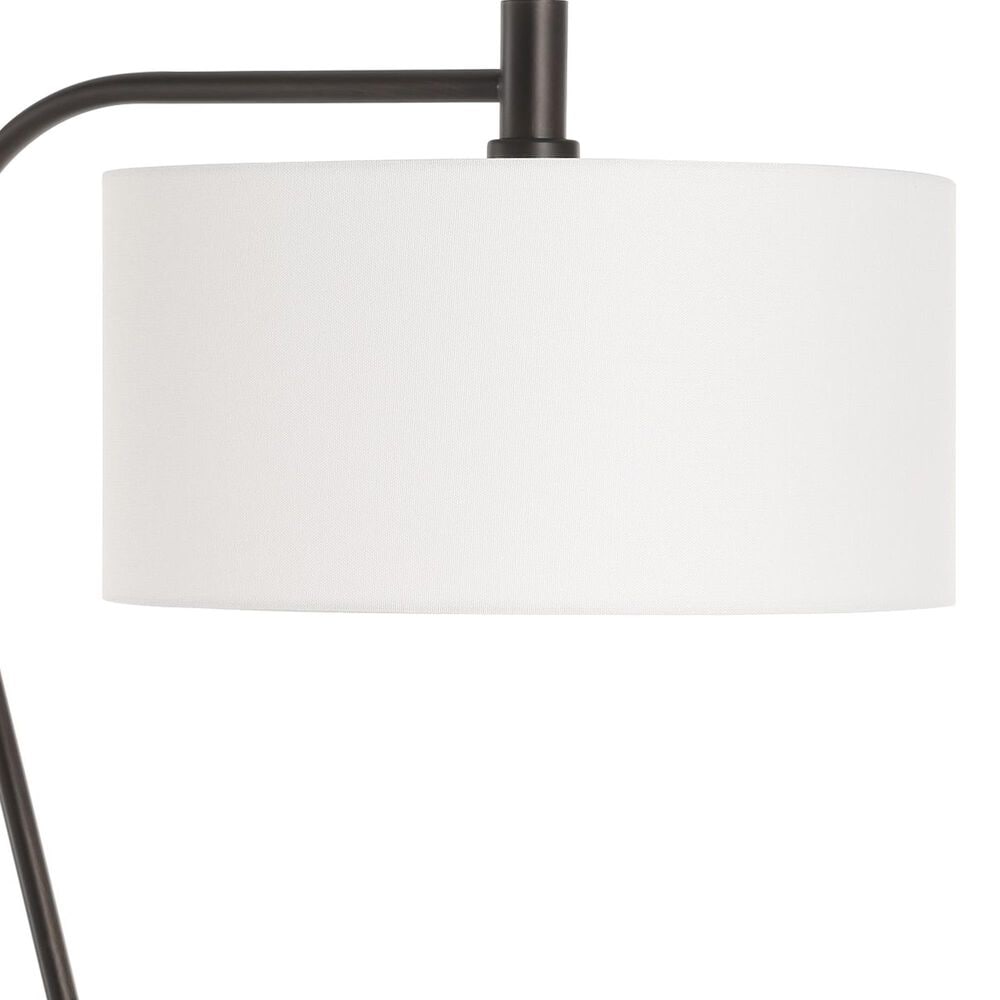Uttermost Irwin Floor Lamp in Antique Brass and Dark Bronze, , large