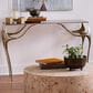 Jamie Young Prescot Console Table in Antique Brass, , large