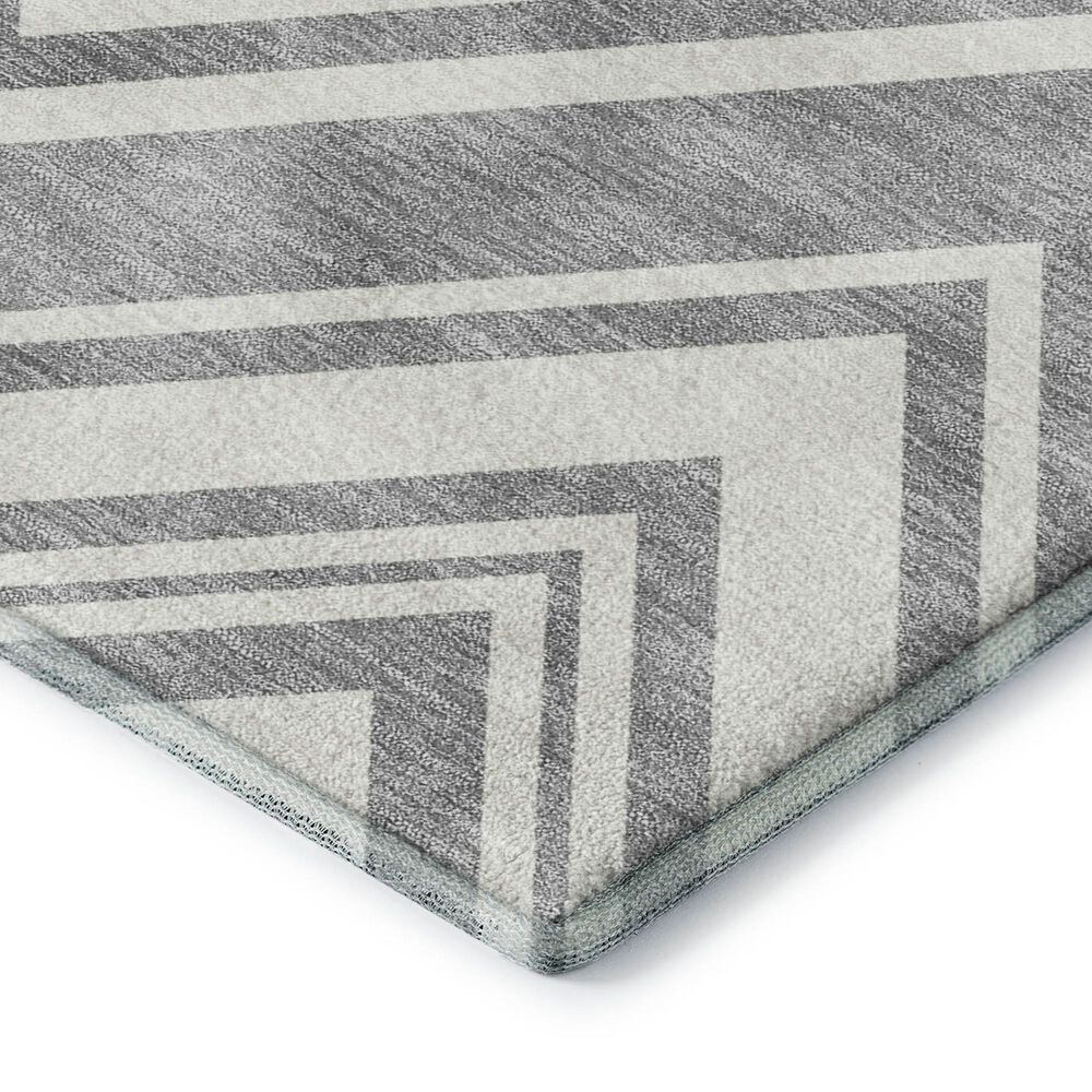 Dalyn Rug Company The Reserve TR17 Pewter 2&#39;6&quot; x 3&#39;10&quot; Indoor/Outdoor Area Rug, , large