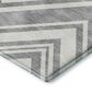 Dalyn Rug Company The Reserve TR17 Pewter 2"6" x 3"10" Indoor/Outdoor Area Rug, , large