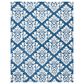 Safavieh Micro-Loop MLP221M 8" x 10" Blue and Ivory Area Rug, , large