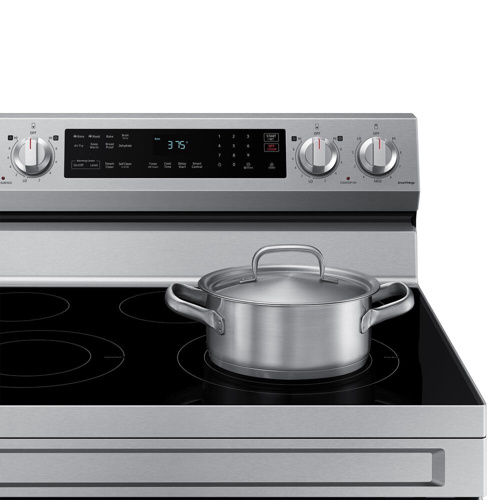 Samsung 6.3 Cu. Ft. Freestanding Electric Range with Air Fry and Wi-Fi in Stainless Steel, , large