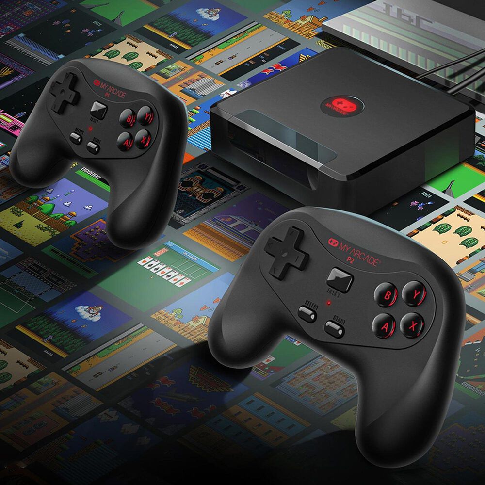My Arcade Gamestation Wireless HD Data East Video Game Console in Black, , large