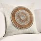 Classic Home Pueblo 22" Square Throw Pillow in Chestnut and Natural, , large