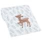 Lambs and Ivy Deer Park Baby Blanket in Brown, White and Grey, , large