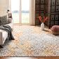 Safavieh Madison MAD608K 10" x 14" Cream and Orange Area Rug, , large