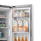 Midea 4-Piece Kitchen Package with 29.3 Cu. Ft. French Door Refrigerator and 6.3 Cu. Ft. Electric Range in Stainless Steel, , large